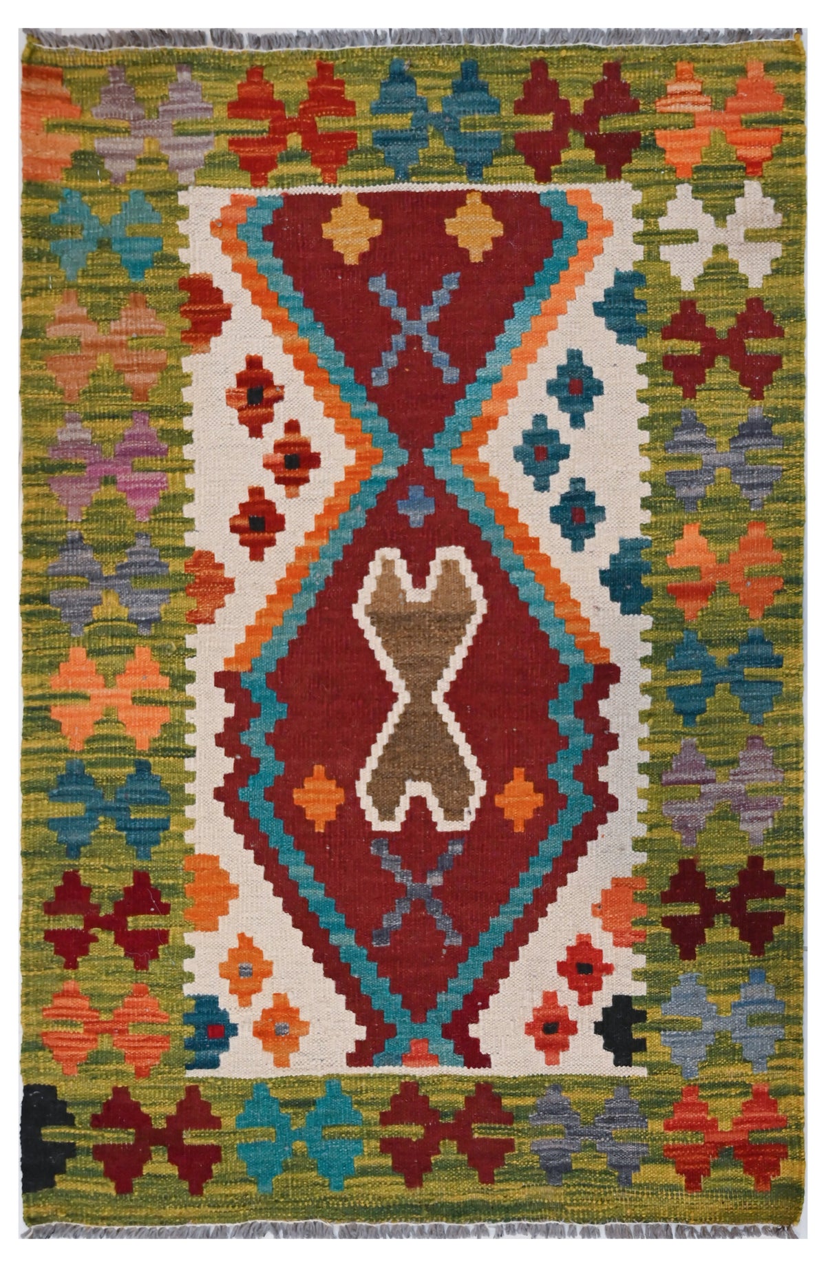 Chobi Kilim - 97 cm x 67 cm