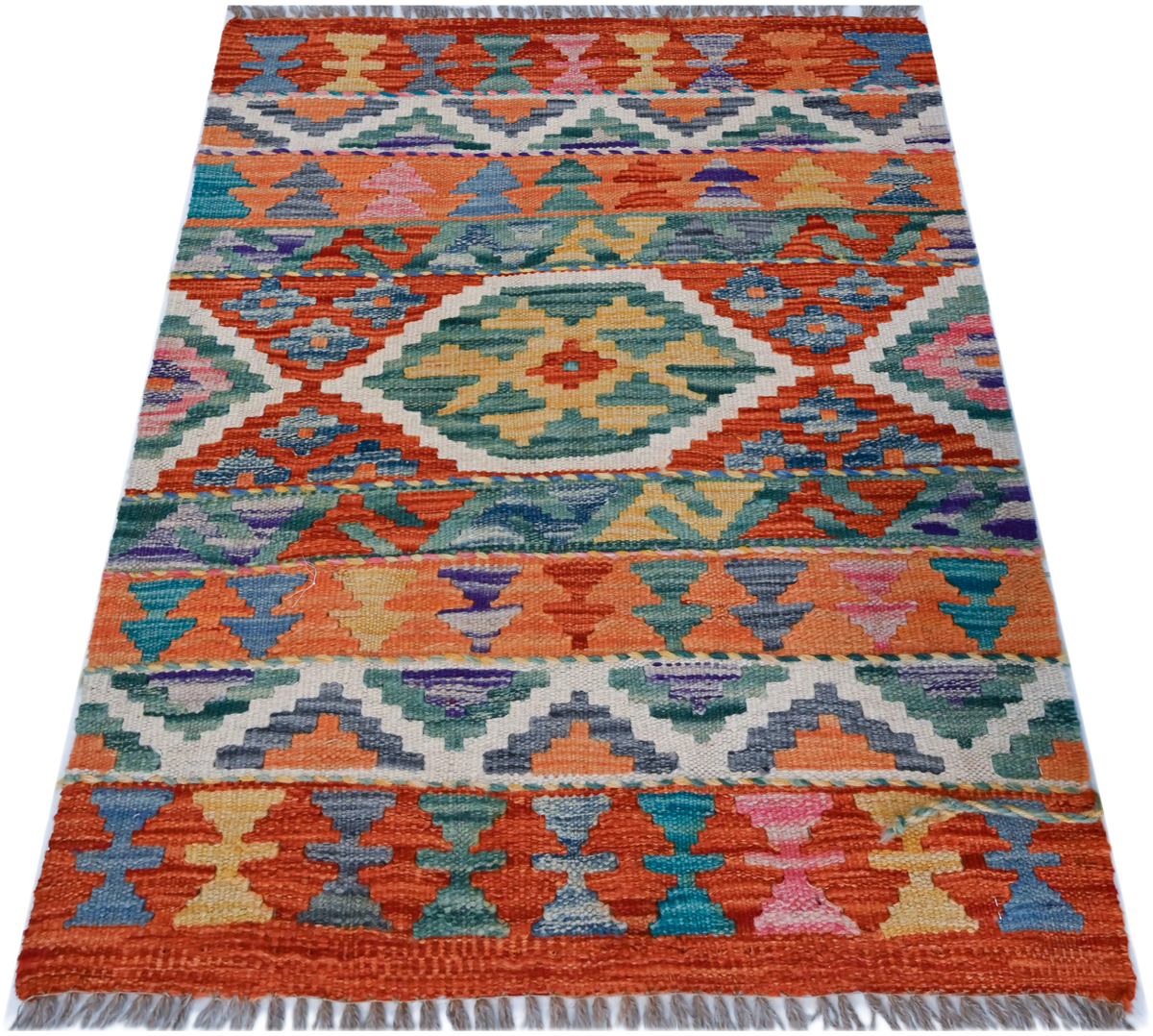 Chobi Kilim - 86 cm x 62 cm