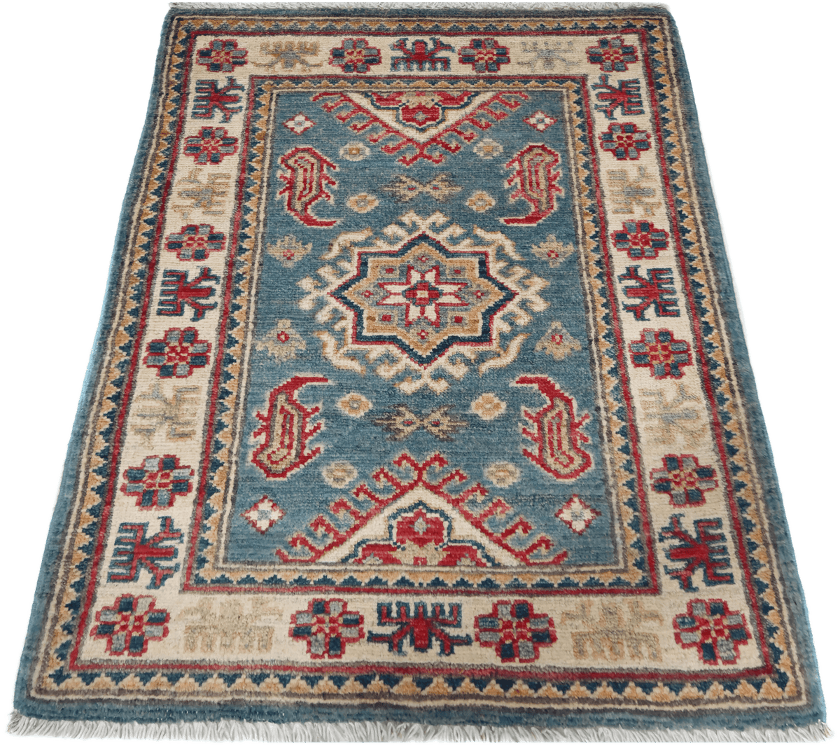 Kazak Rug - 92 cm x 63 cm