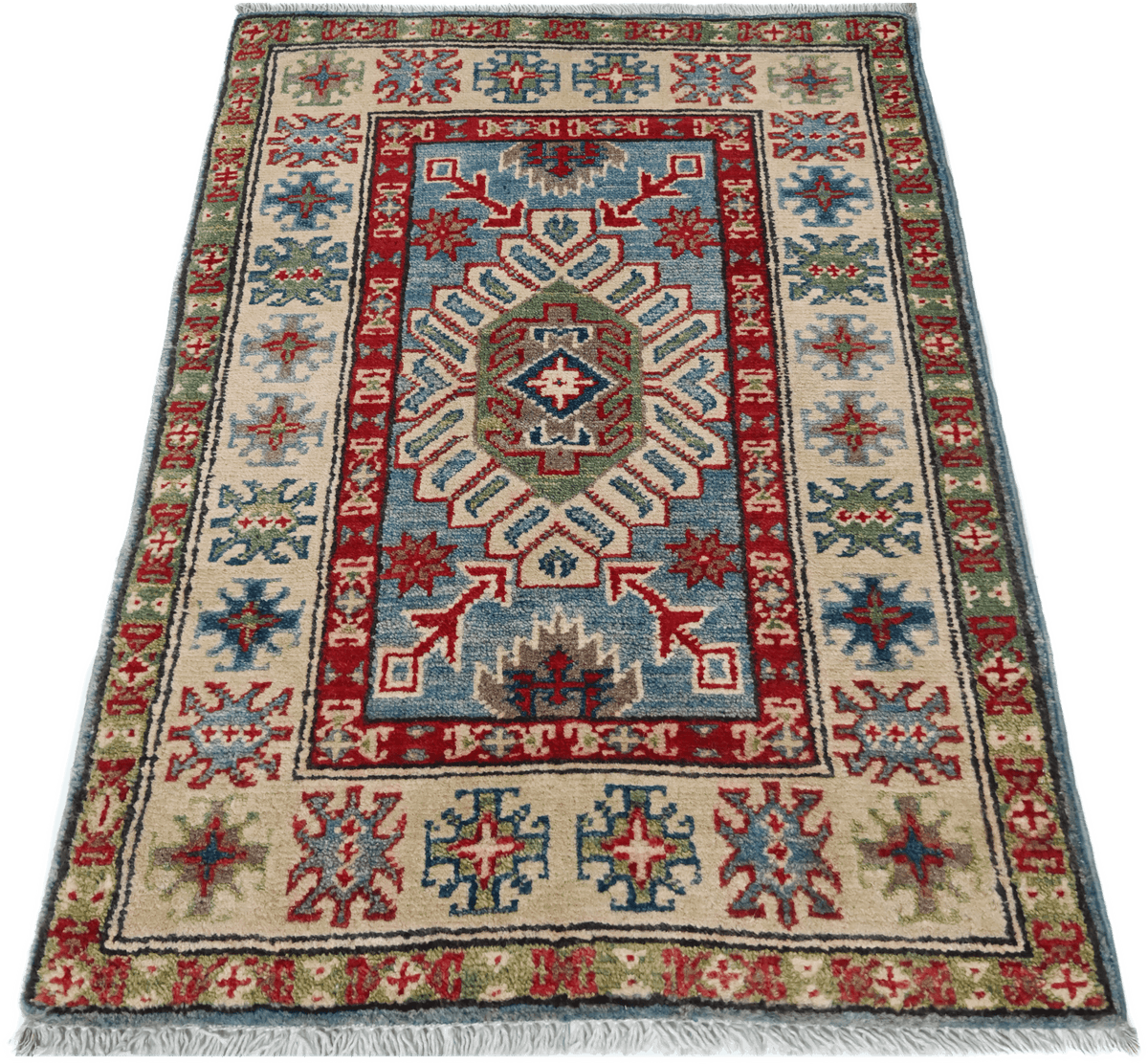 Kazak Rug - 92 cm x 60 cm