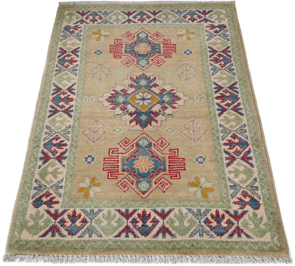 Kazak Rug - 89 cm x 60 cm