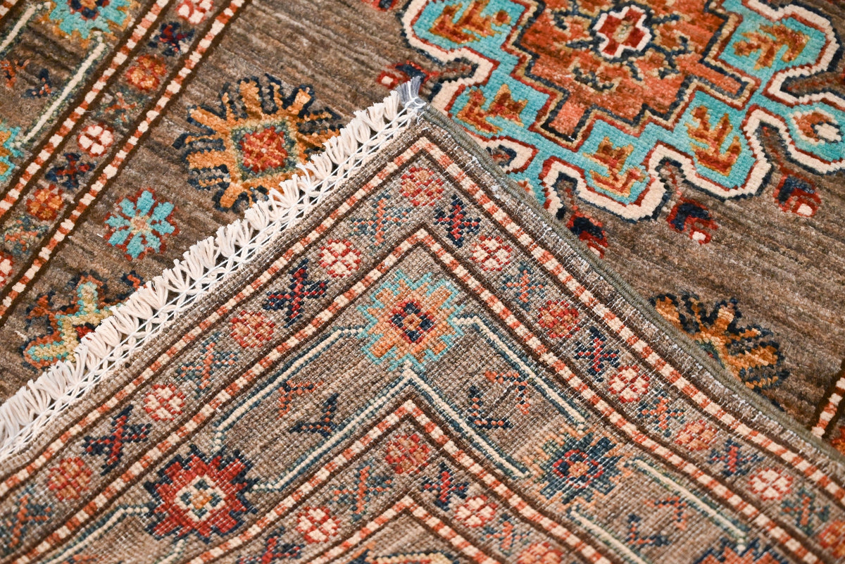 Super Kazak Rug - 282 cm x 81 cm