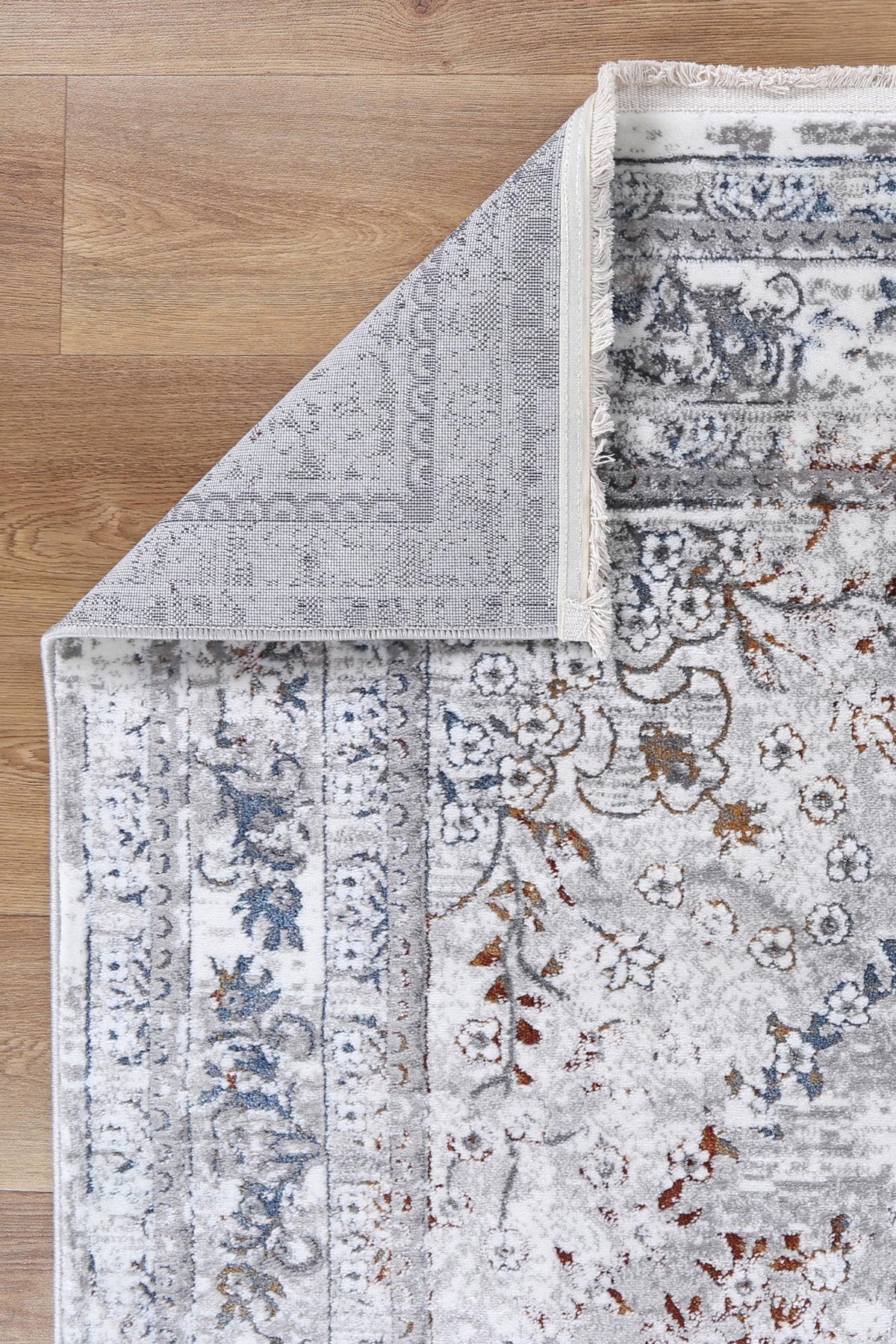 Bohemian Paradise Vintage Medallion Grey Multi Rug