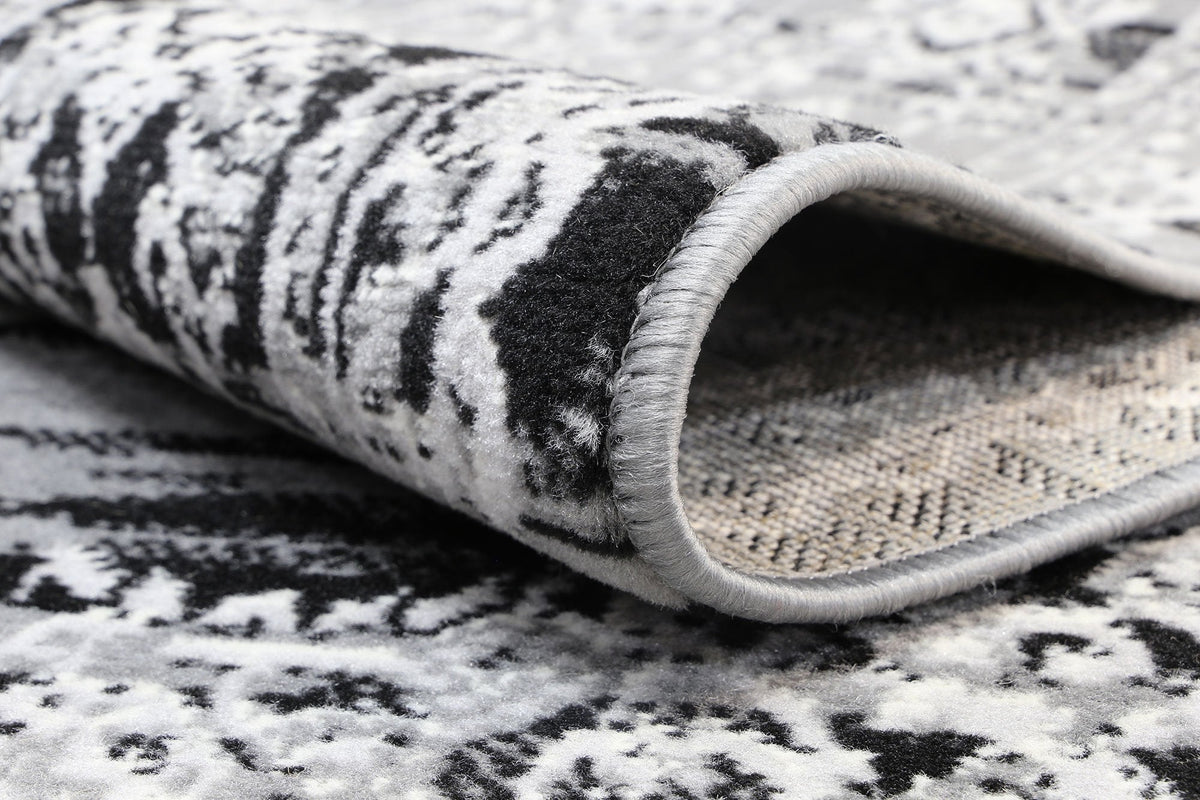 Elise Distressed Grey Rug