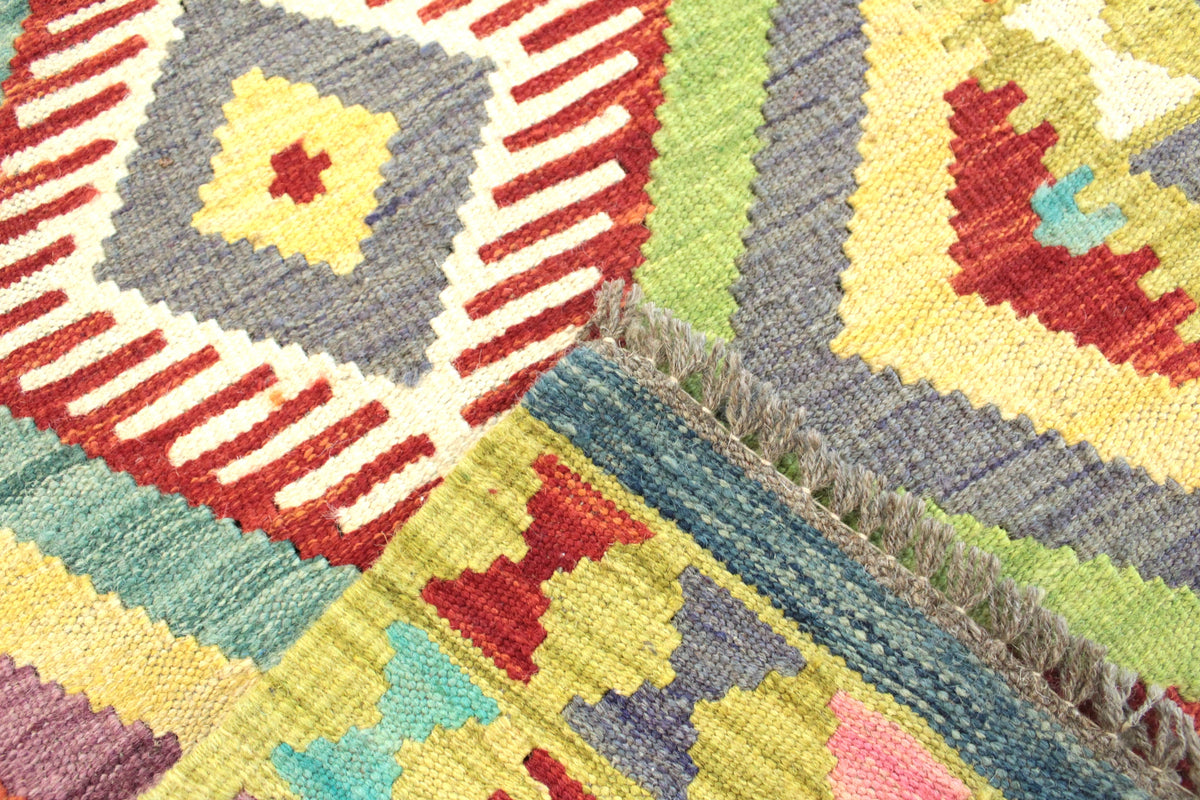 Chobi Kilim Rug - 82 cm x 59 cm