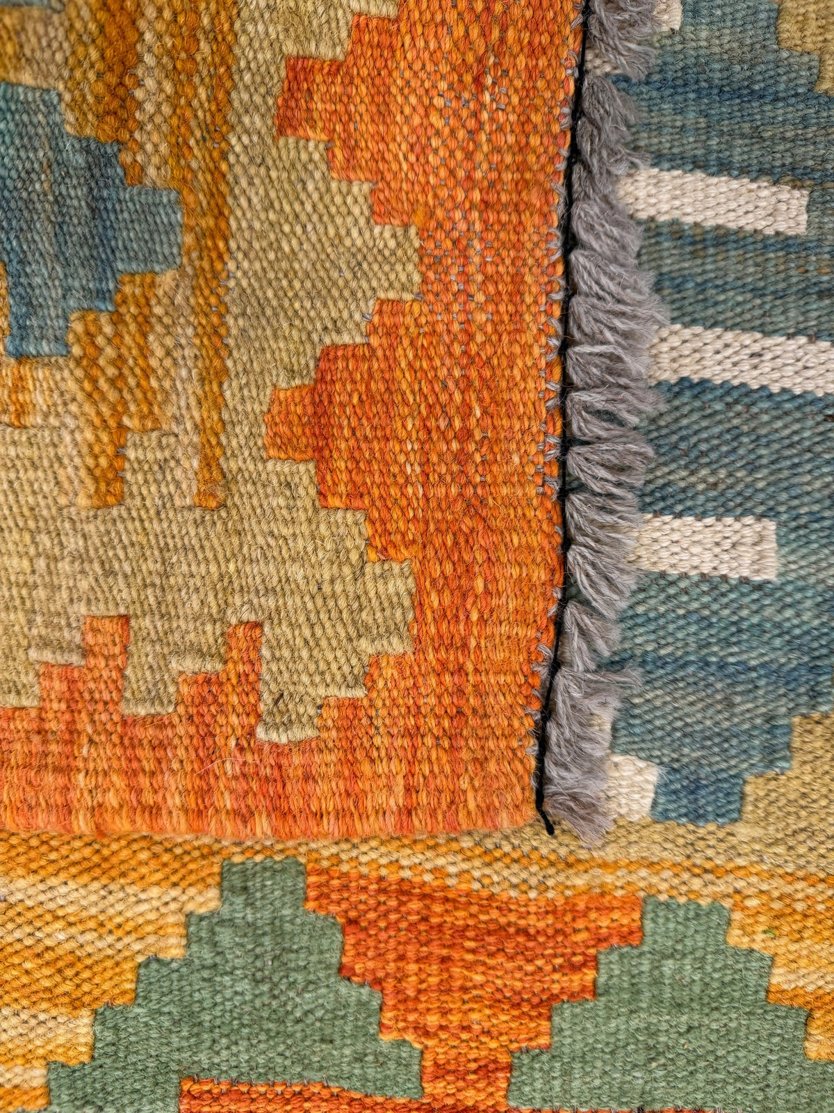 Chobi Kilim Rug - 300 cm x 82 cm