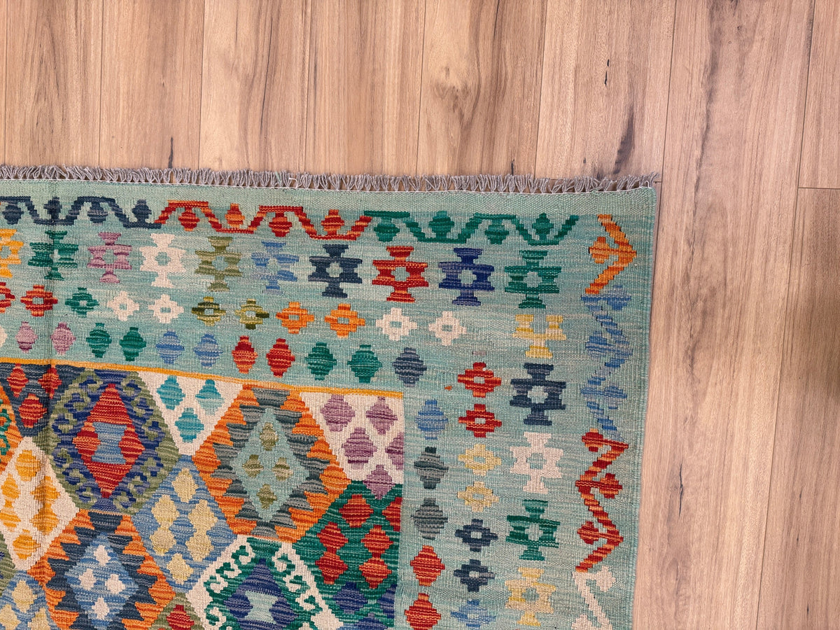 Chobi Kilim Rug - 295 cm x 212 cm