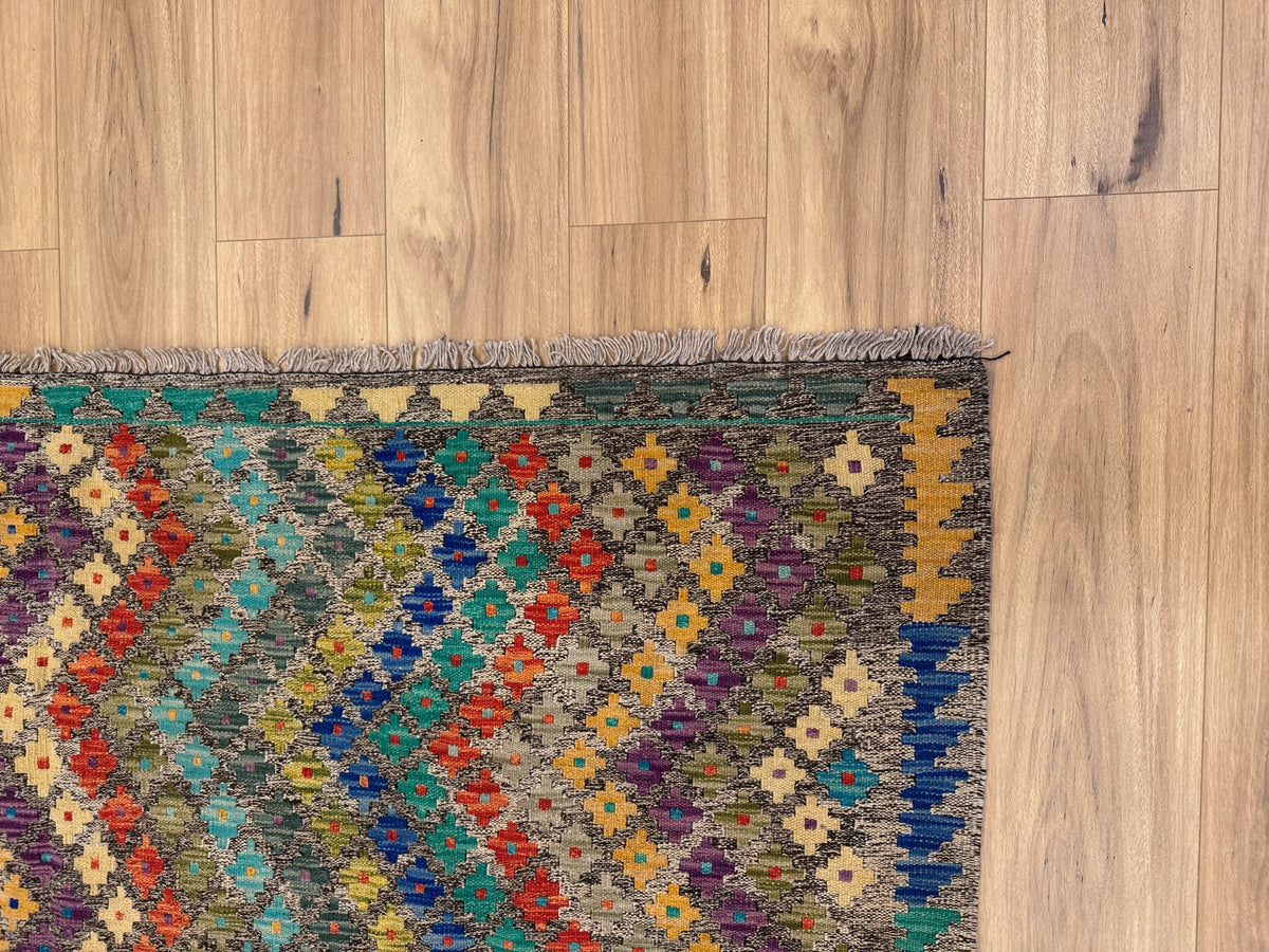 Chobi Kilim Rug - 300 cm x 201 cm