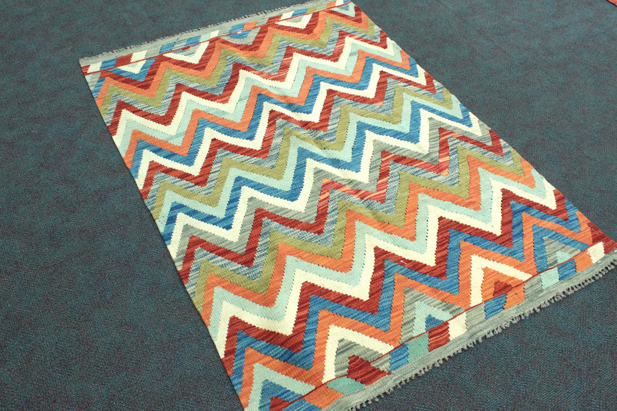 Chobi Kilim Rug - 173 cm x 119 cm