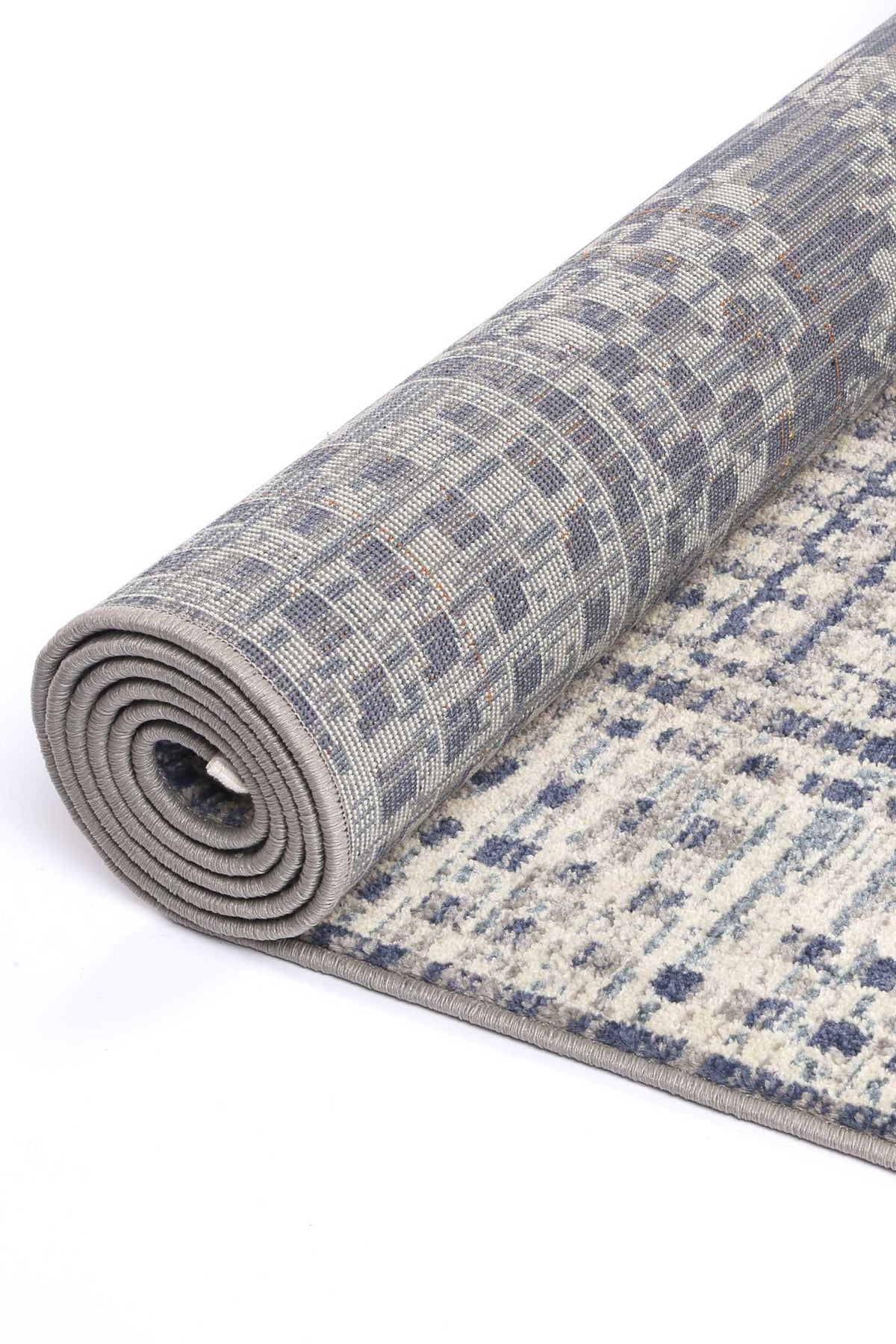 Jauja Blue Contemporary Designer Rug