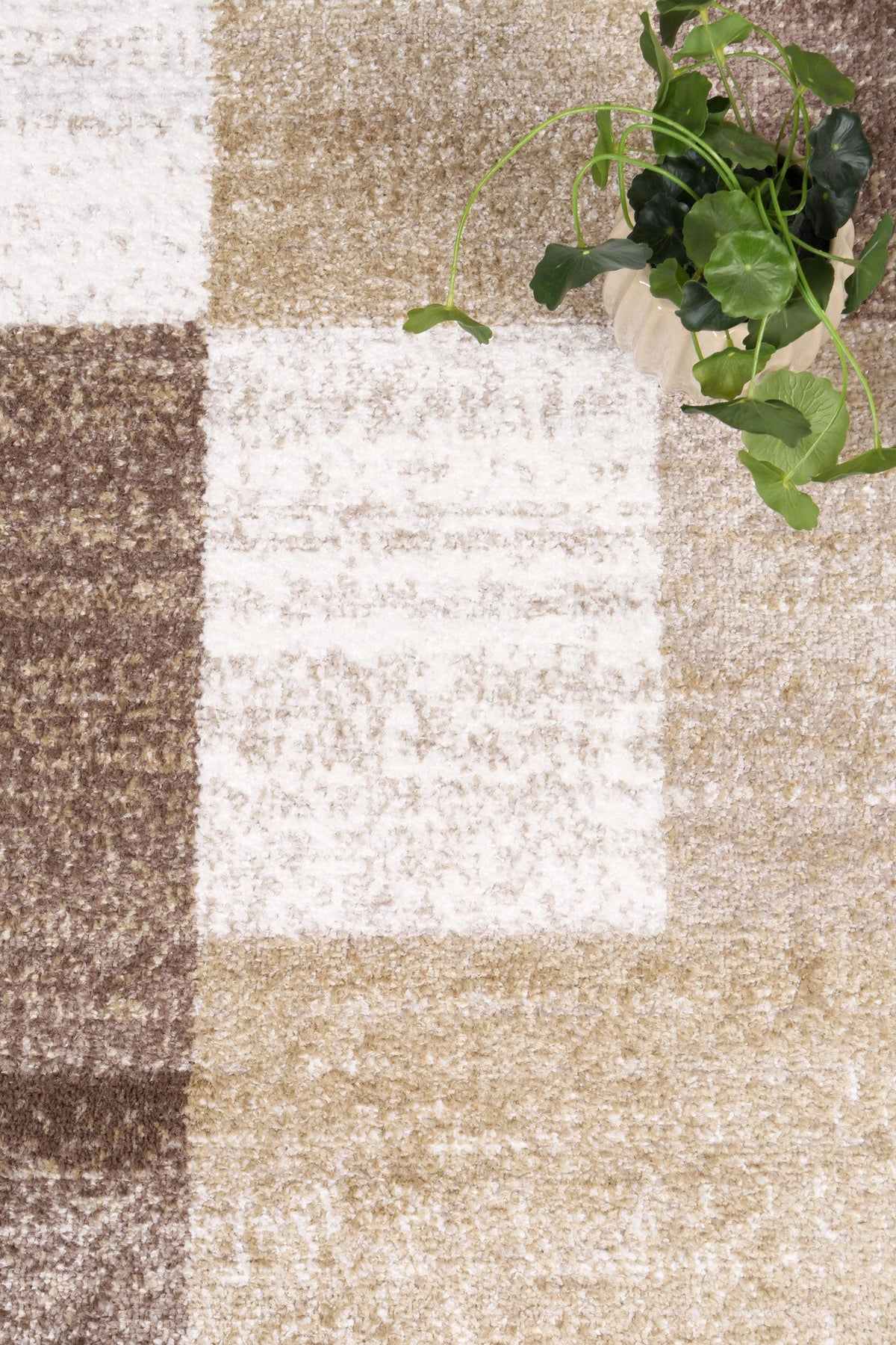 Kimberley 6 Patchwork Beige Rug