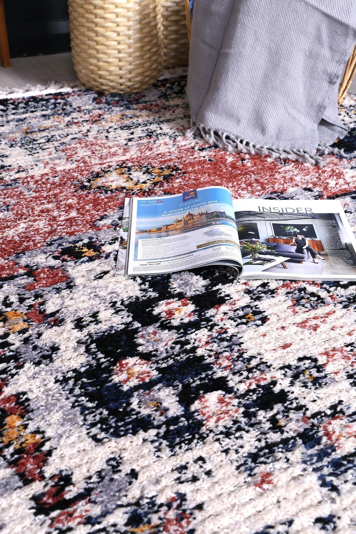 Mansour 12 Antique Rust Transitional Rug