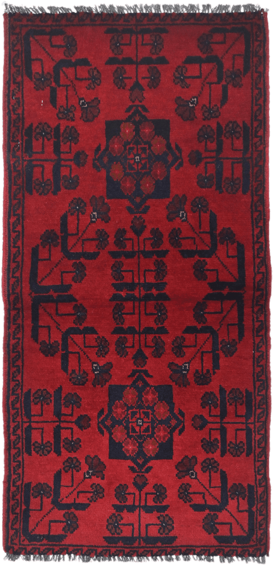 Khal Mohammadi Rug - 100 cm x 48 cm
