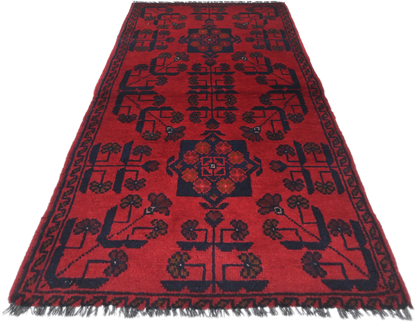 Khal Mohammadi Rug - 100 cm x 48 cm