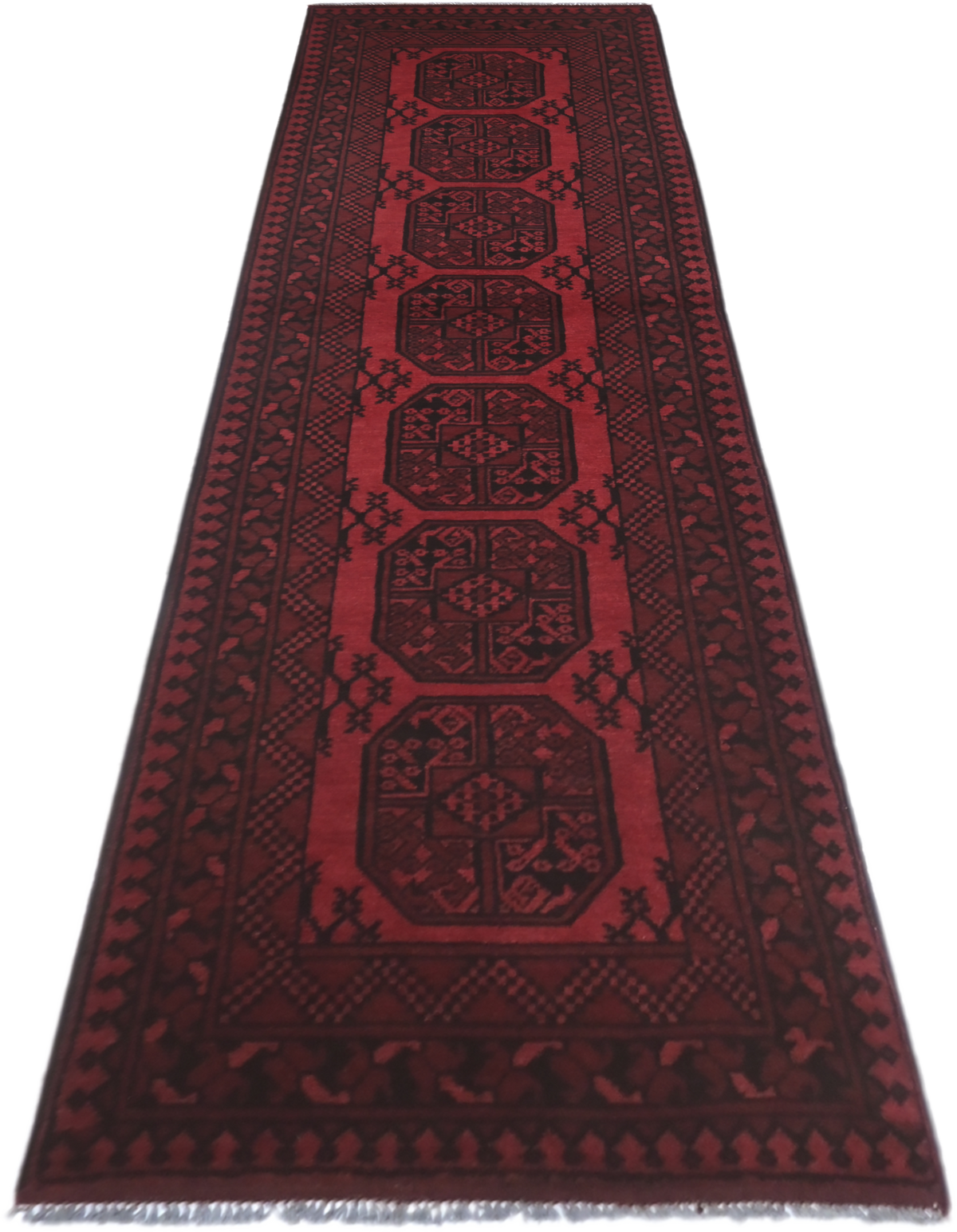 Turkoman Rug - 286 cm x 82 cm