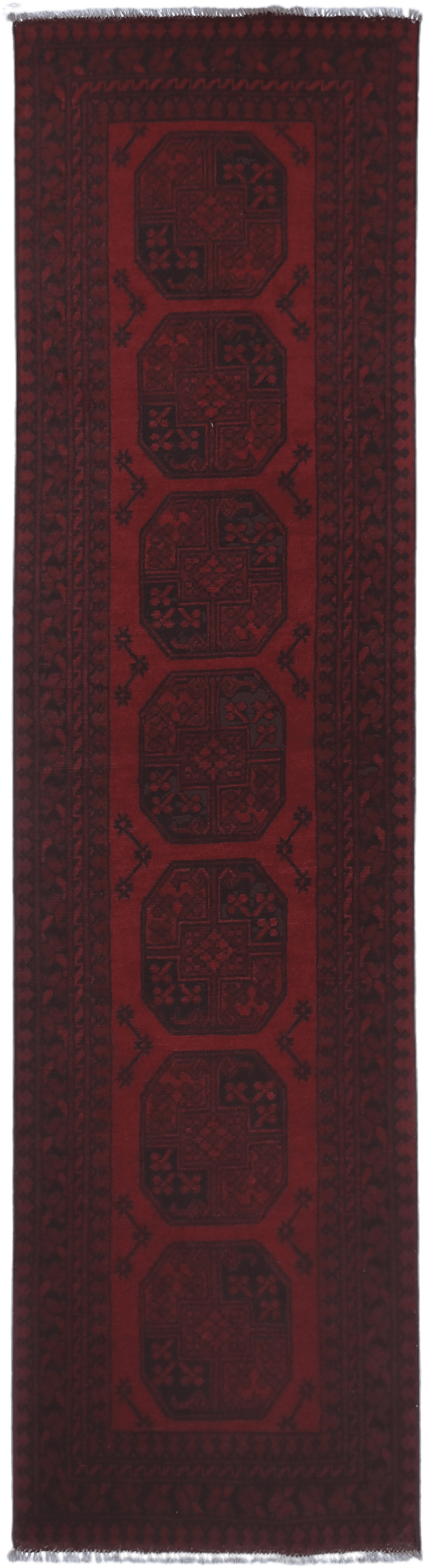 Turkoman Rug - 284 cm x 77 cm