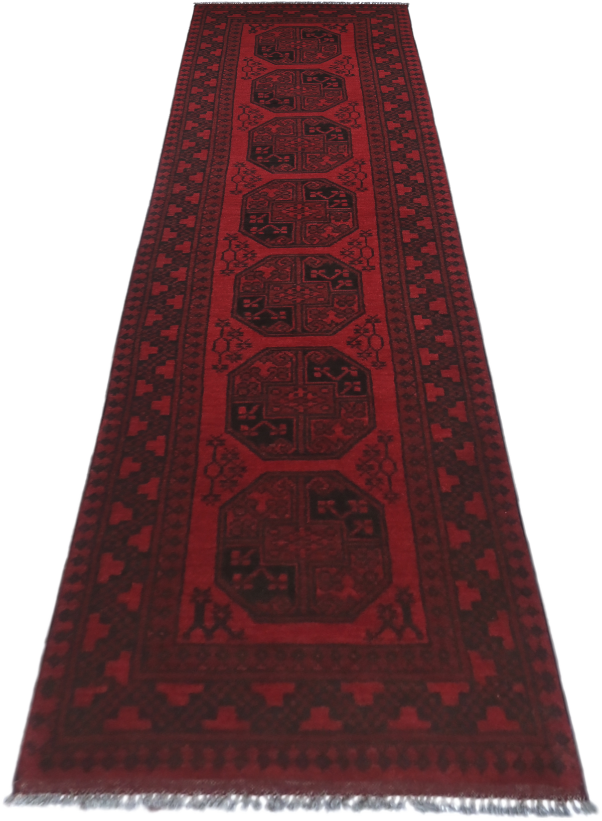 Turkoman Rug - 285 cm x 76 cm