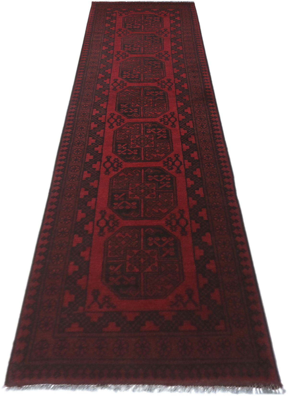 Turkoman Rug - 288 cm x 77 cm
