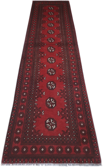 Turkoman Rug - 291 cm x 67 cm