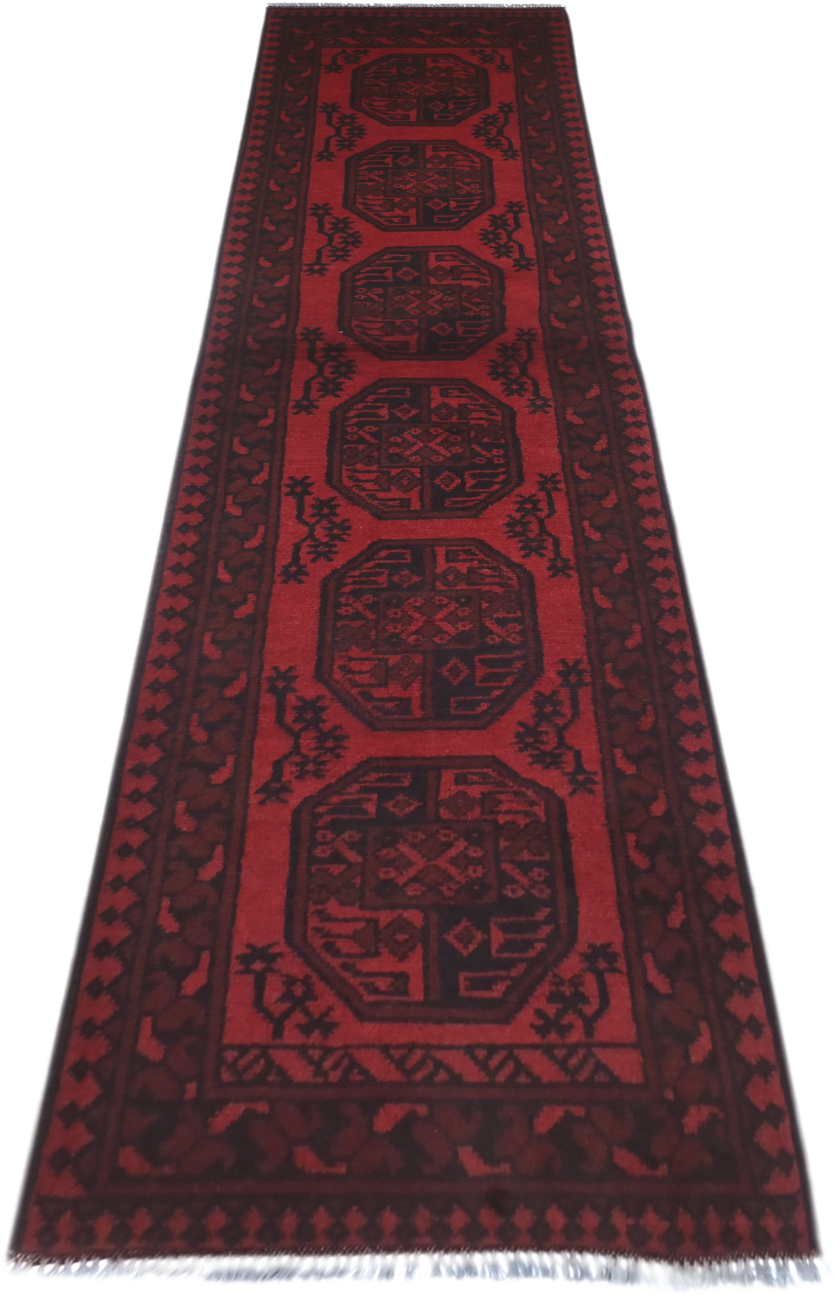 Turkoman Rug - 281 cm x 67 cm