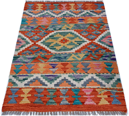Chobi Kilim - 86 cm x 62 cm