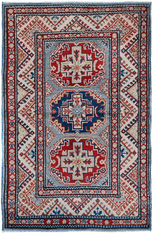 Kazak Rug - 128 cm x 84 cm