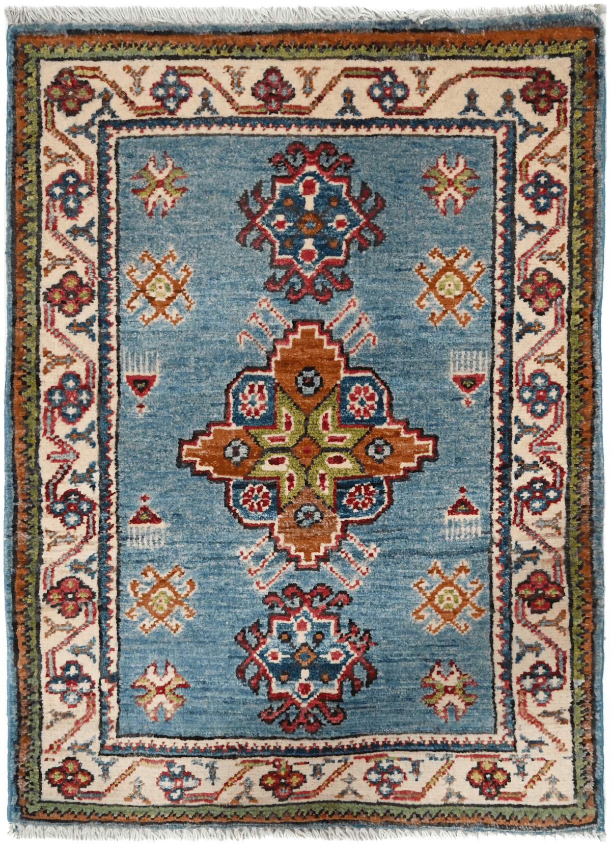Kazak Rug - 86 cm x 62 cm