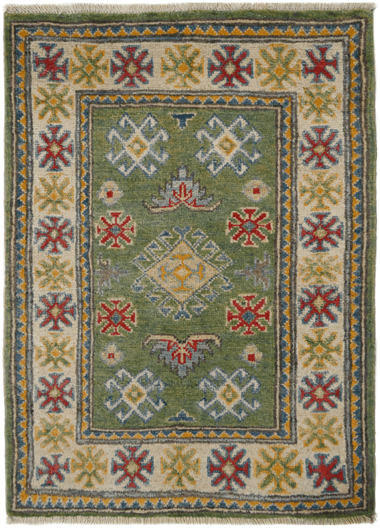 Kazak Rug - 86 cm x 62 cm