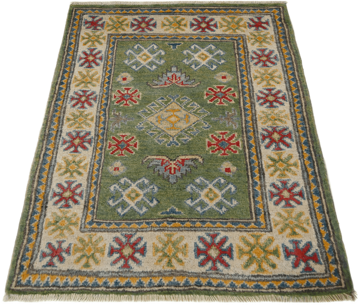 Kazak Rug - 86 cm x 62 cm