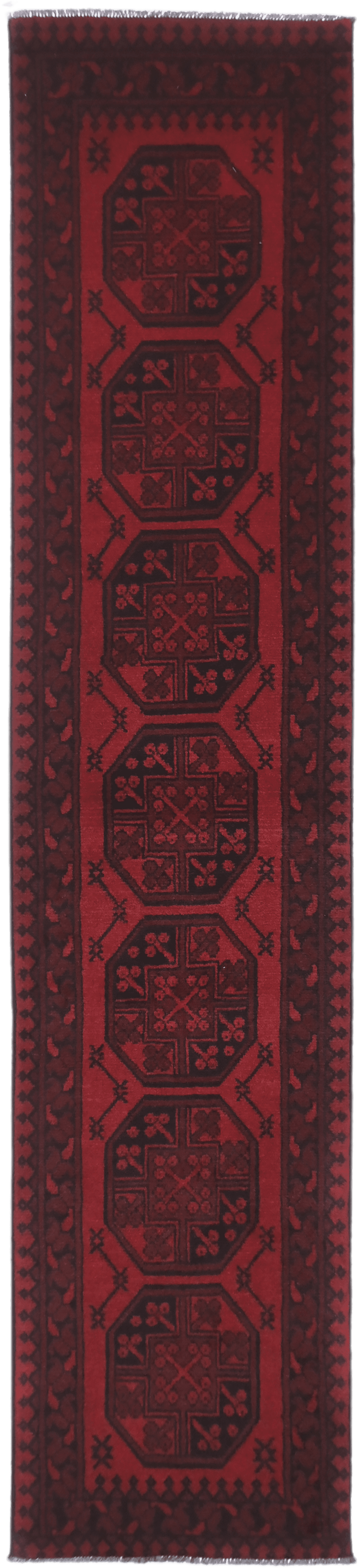 Turkoman Rug - 288 cm x 66 cm