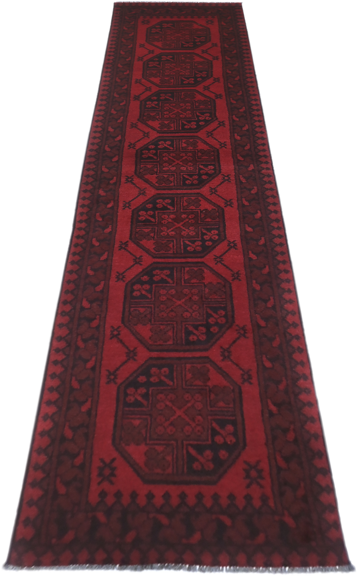 Turkoman Rug - 288 cm x 66 cm