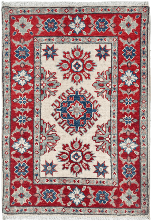 Kazak Rug - 92 cm x 63 cm