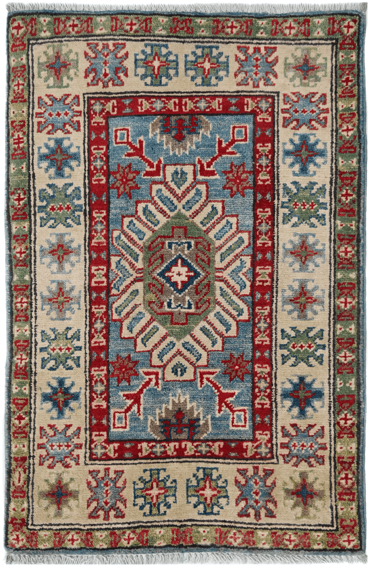 Kazak Rug - 92 cm x 60 cm