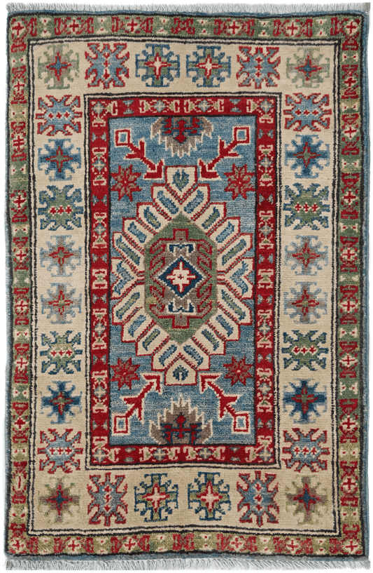 Kazak Rug - 92 cm x 60 cm