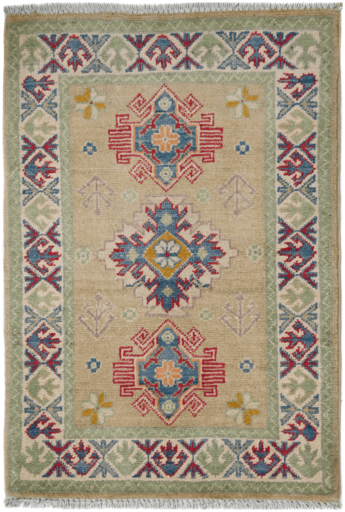 Kazak Rug - 89 cm x 60 cm