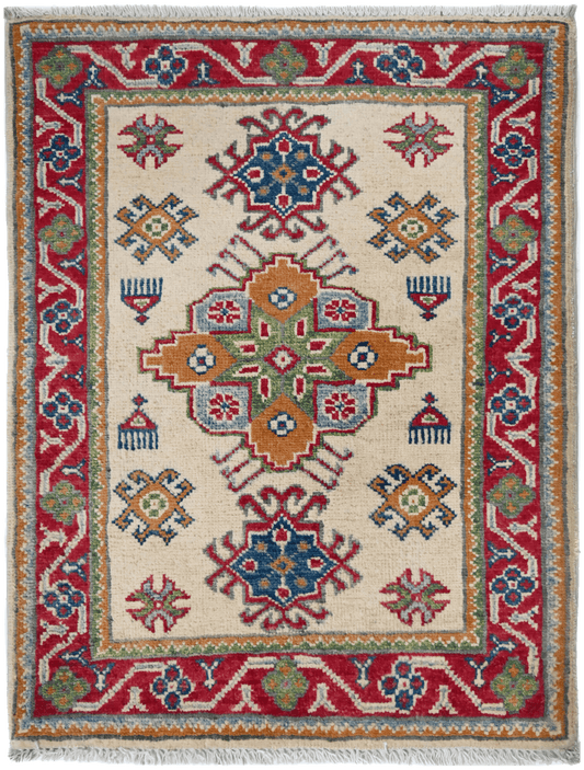 Kazak Rug - 87 cm x 66 cm