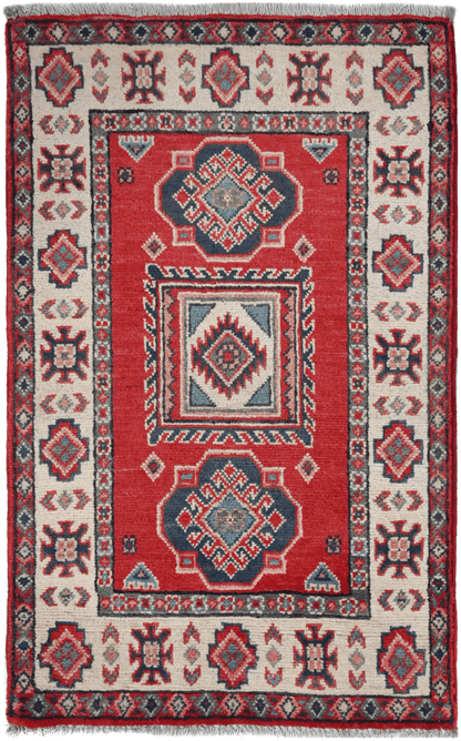 Kazak Rug - 98 cm x 61 cm