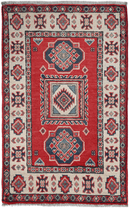 Kazak Rug - 98 cm x 61 cm