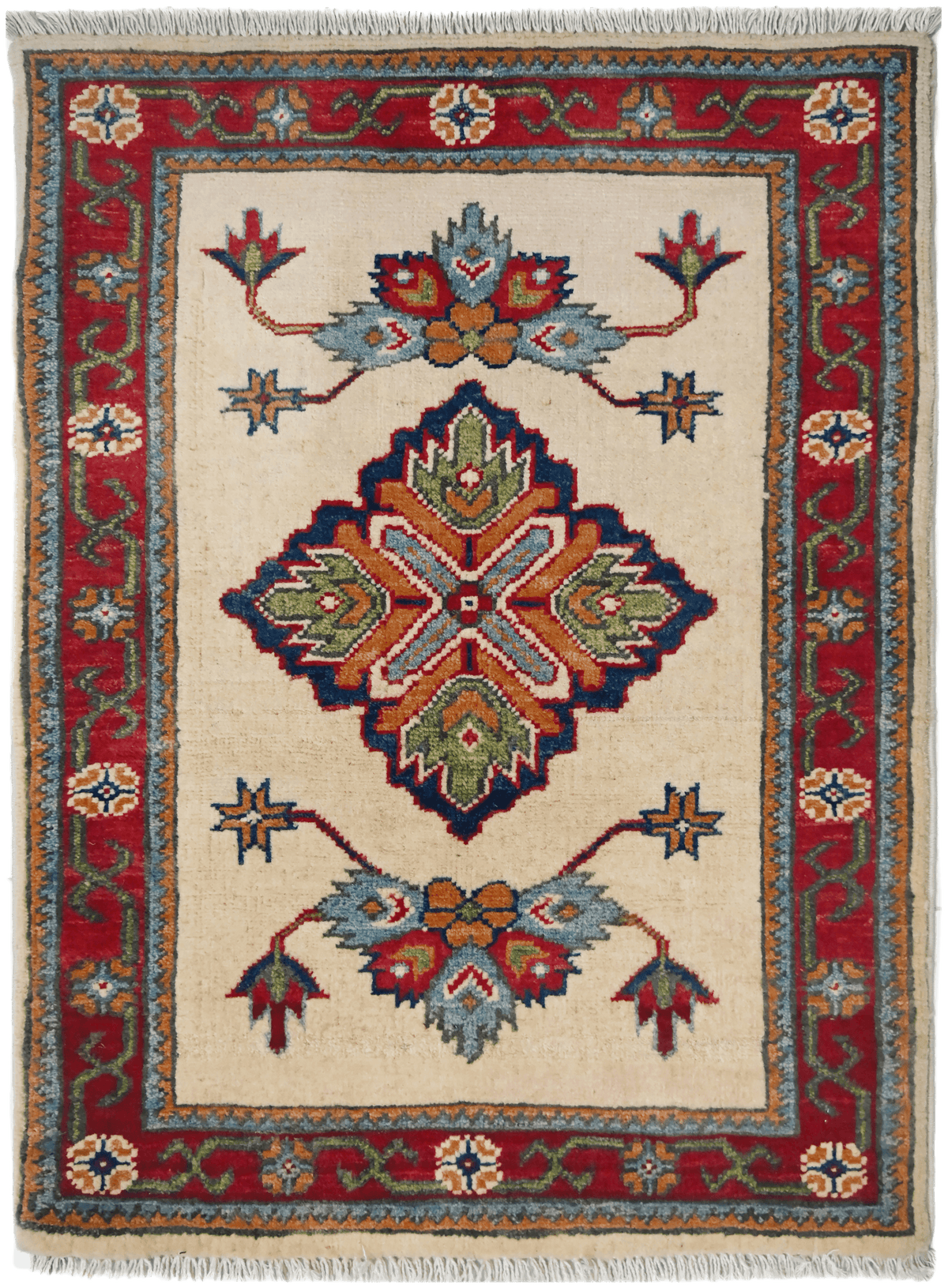 Kazak Rug - 87 cm x 64 cm