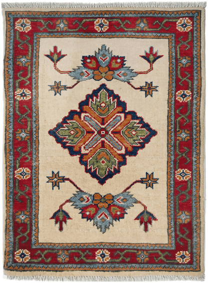 Kazak Rug - 87 cm x 64 cm