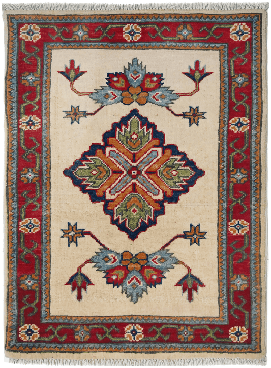 Kazak Rug - 87 cm x 64 cm