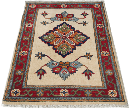 Kazak Rug - 87 cm x 64 cm