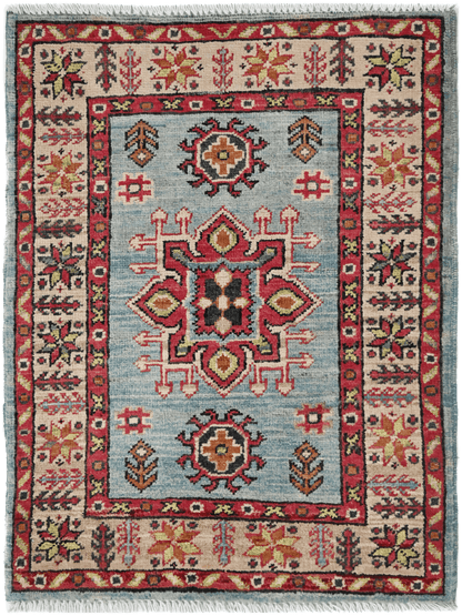 Kazak Rug - 80 cm x 60 cm