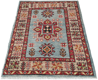 Kazak Rug - 80 cm x 60 cm