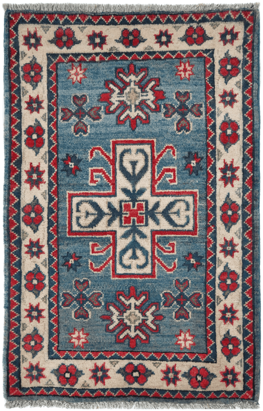 Kazak Rug - 103 cm x 66 cm