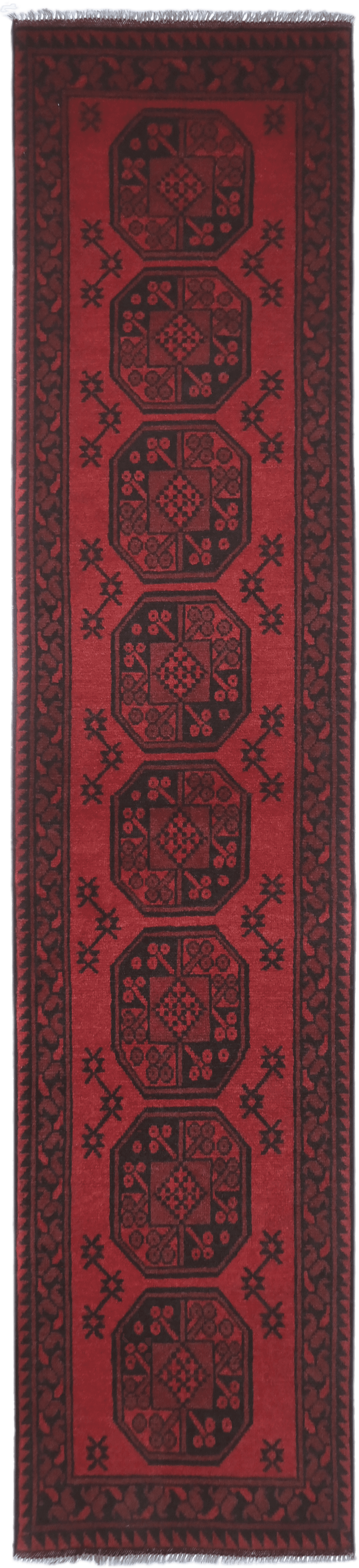 Turkoman Rug - 288 cm x 66 cm