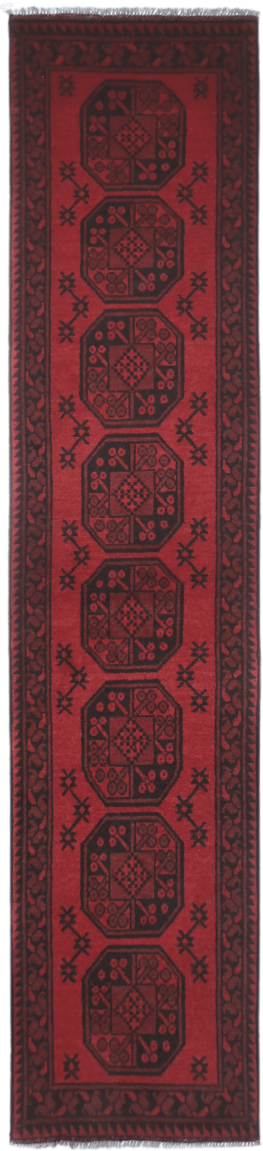 Turkoman Rug - 288 cm x 66 cm