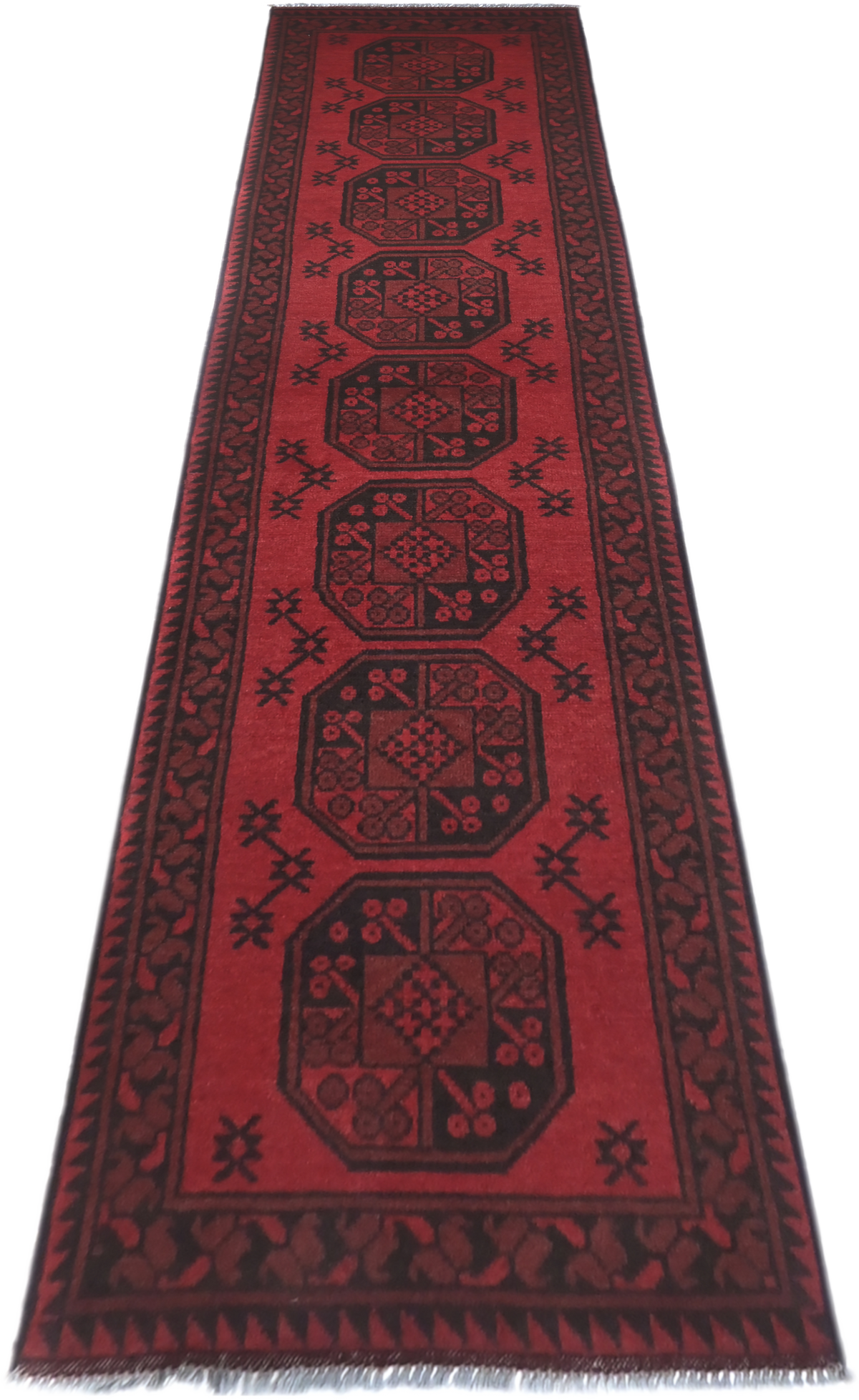 Turkoman Rug - 288 cm x 66 cm