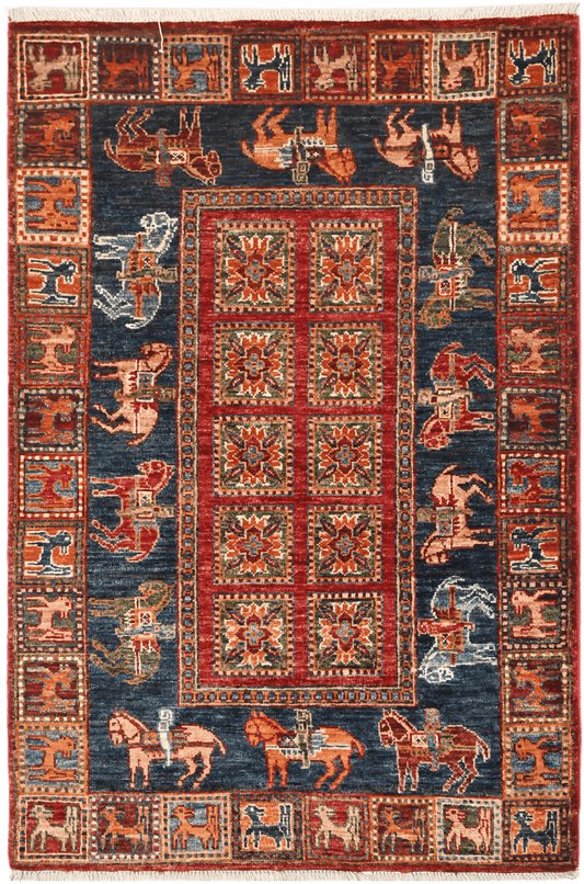 Pazyryk Rug - 130 cm x 86 cm