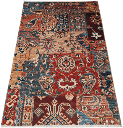 Patchwork Rug - 117 cm x 69 cm